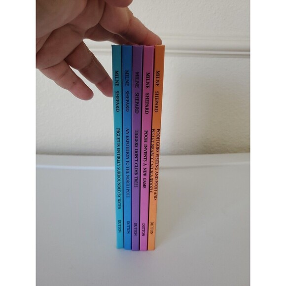 Winnie The Pooh Library Original Pooh Treasury Set Of 5 Books A. A. Milne - Picture 13 of 15